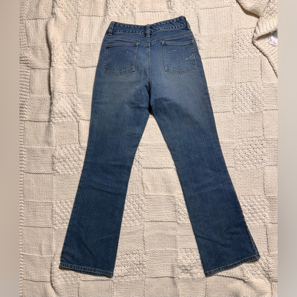 Vintage / Y2K Casual Corner Slight Flare Mid Rise Jeans - Picture 2 of 7